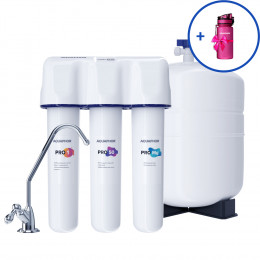 Аквафор Osmo Pro 50 + Фильтр-бутылка 350 мл